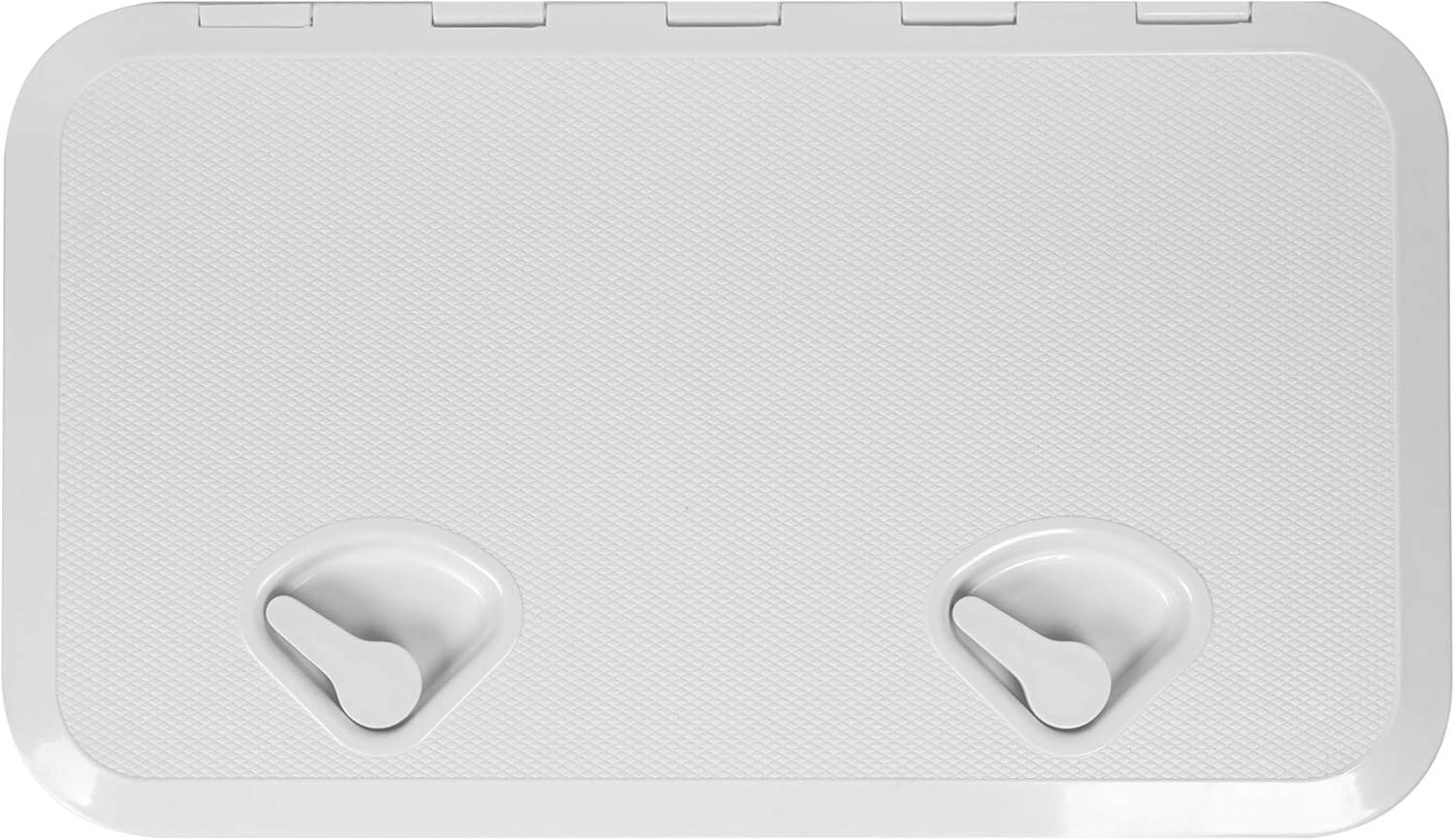 HECASA Marine Deck Boat Deck Access Hatch & Lid 24" x 14" with Non Slip Surface - White Rectangle(606mm x 353mm) 180 Hinge Strong Recessed Marine Caravan RV