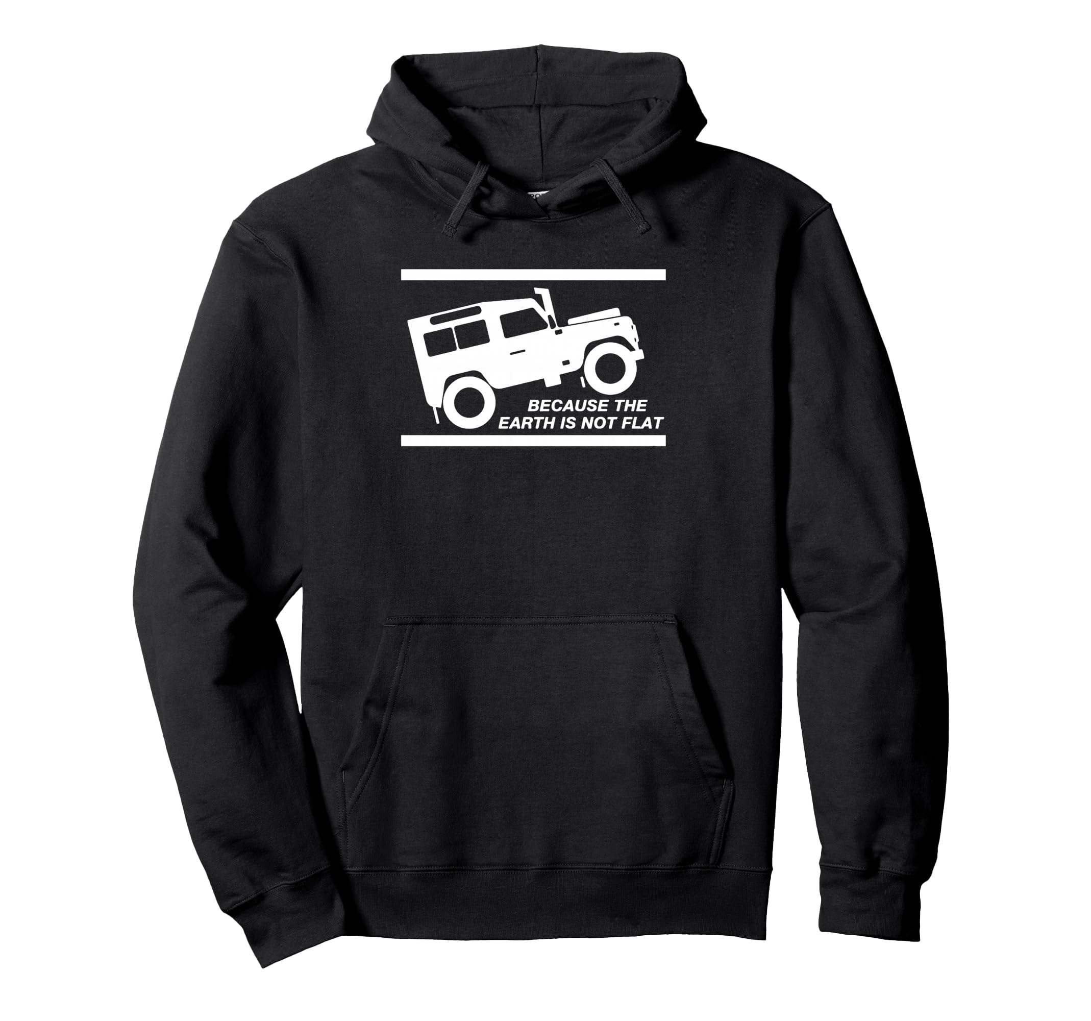 4x4 Earth Rover Black Unisex Adult Classic Pullover Hoodie