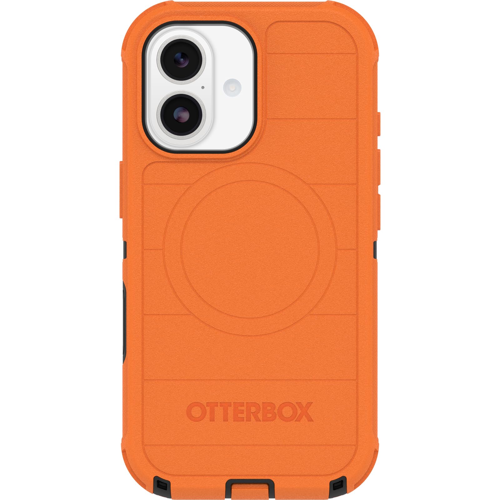 OtterBox Defender Series Pro MagSafe Etui do iPhone 17, Odporne Na Wstrząsy i Upadki, wytrzymałe, 7 Razy Przetestowane Zgodnie ze Standardami Wojskowymi, Pomarańczowy, Bez Opakowania Detalicznego