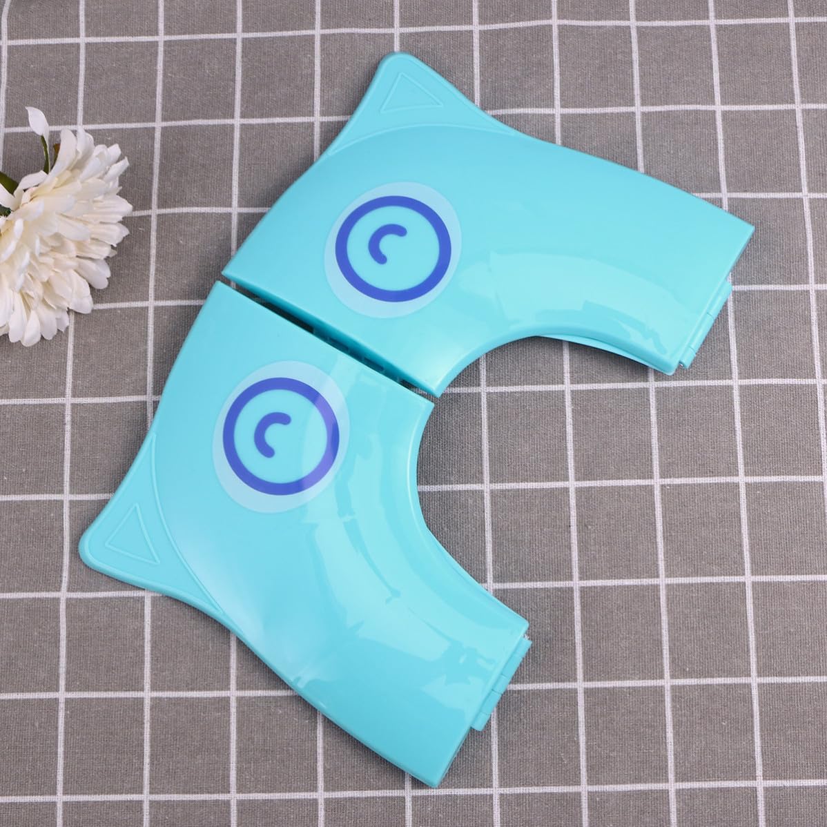 Asiento de Inodoro Plegable para Niños, Azul, Pp, Portátil