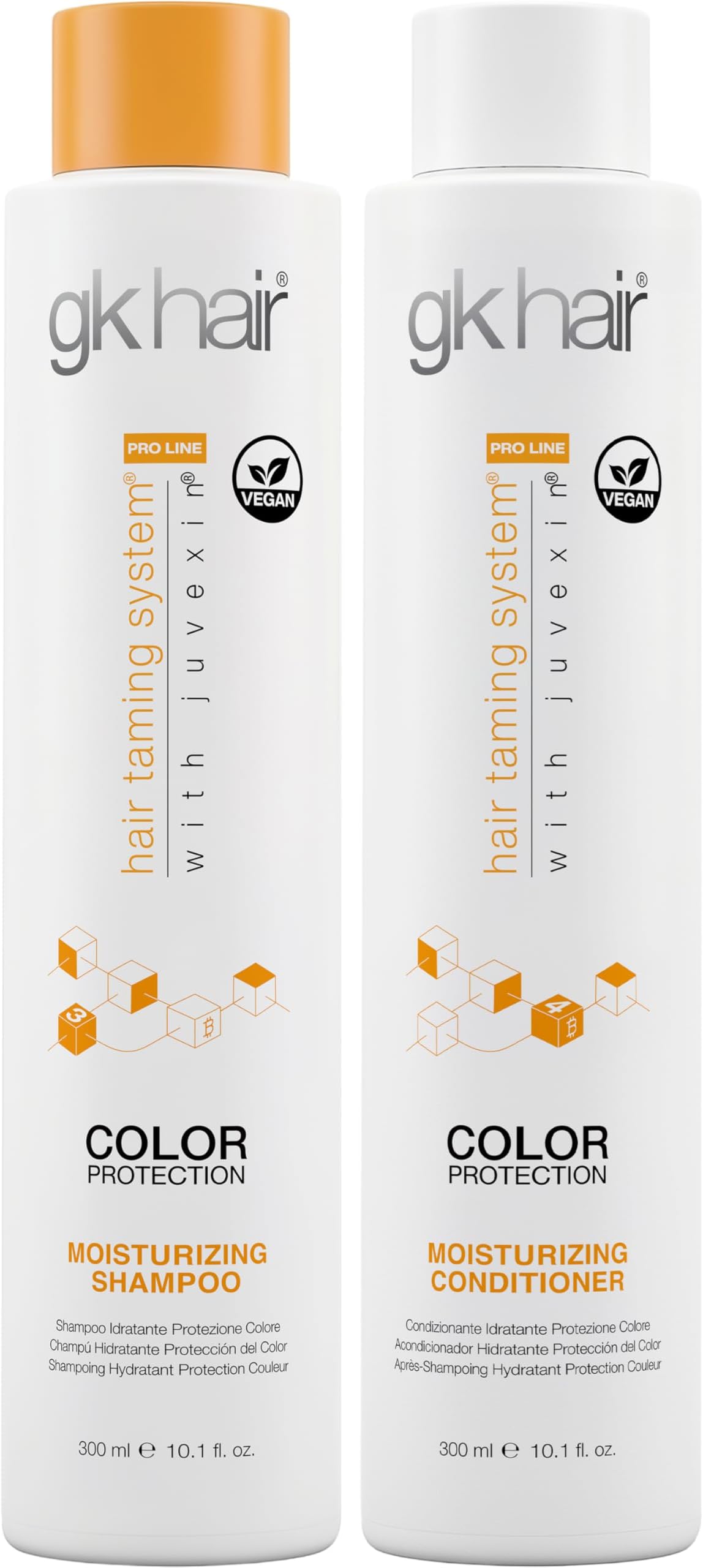 Moisturizing Color Protection Shampoo & Conditioner Set 10.1 Oz – Hydrating Repair for Dry, Coarse & Color Treated Hair – Strengthening Protein Formula with Natural Oils & Plant Extracts