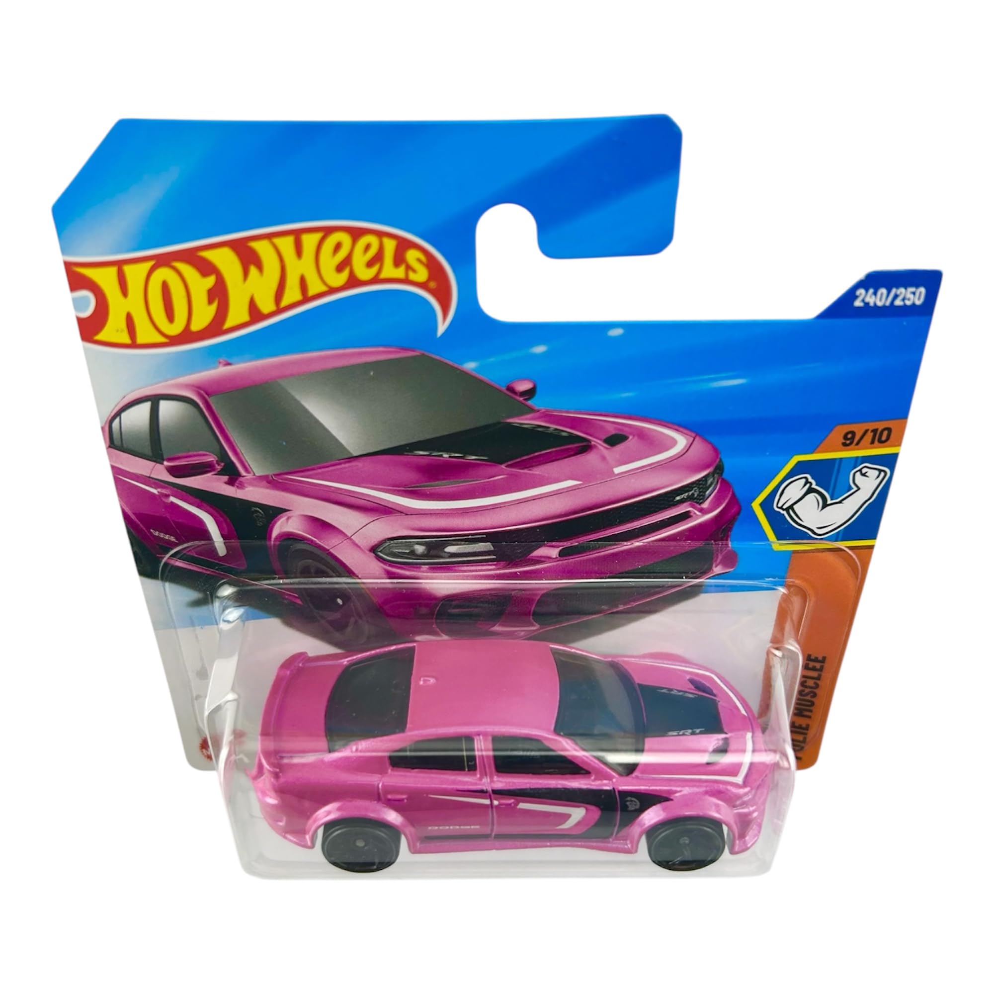 Hot Wheels '20 Dodge Charger Hellcat, Pink, Die-Cast Model Car, 1:64 - Image 2