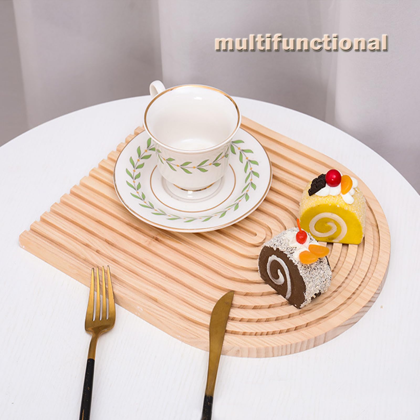 2 tavole in legno boho decorativo arcobaleno, per Mensole Fotografiche, decorazione in legno per camera da letto, soggiorno, decorazione per cucina (Spessore 1,2 cm)