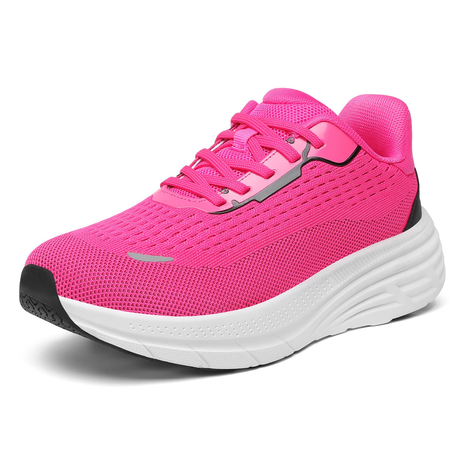 Women's Wide Toe Box Walking Shoes–Non Slip Comfortable Cushioned Fashion Sneakers for Bunions Lightweight Zero Drop Tennis Running Shoe with Roomy Fit-image-16