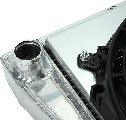 Miniatura 133 de Radiador de aluminio AA5052 de 3 filas compatible con Dodge Ram 2009-2021 1500 2500 3500 4000 V6 V8 Pickup AT/MT 3 filas,1 fila,Ventilador