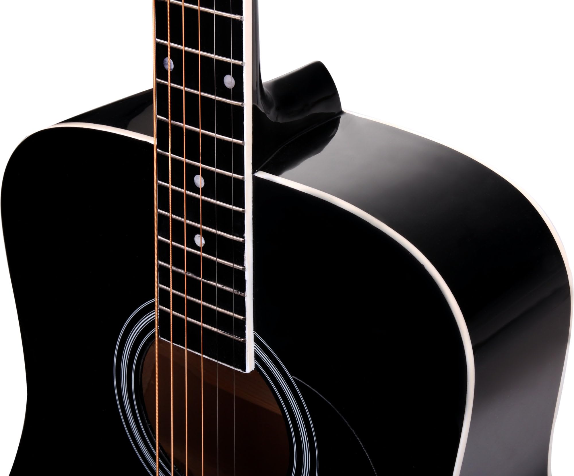 Classic Cantabile WS-10BK Chitarra Folk nera