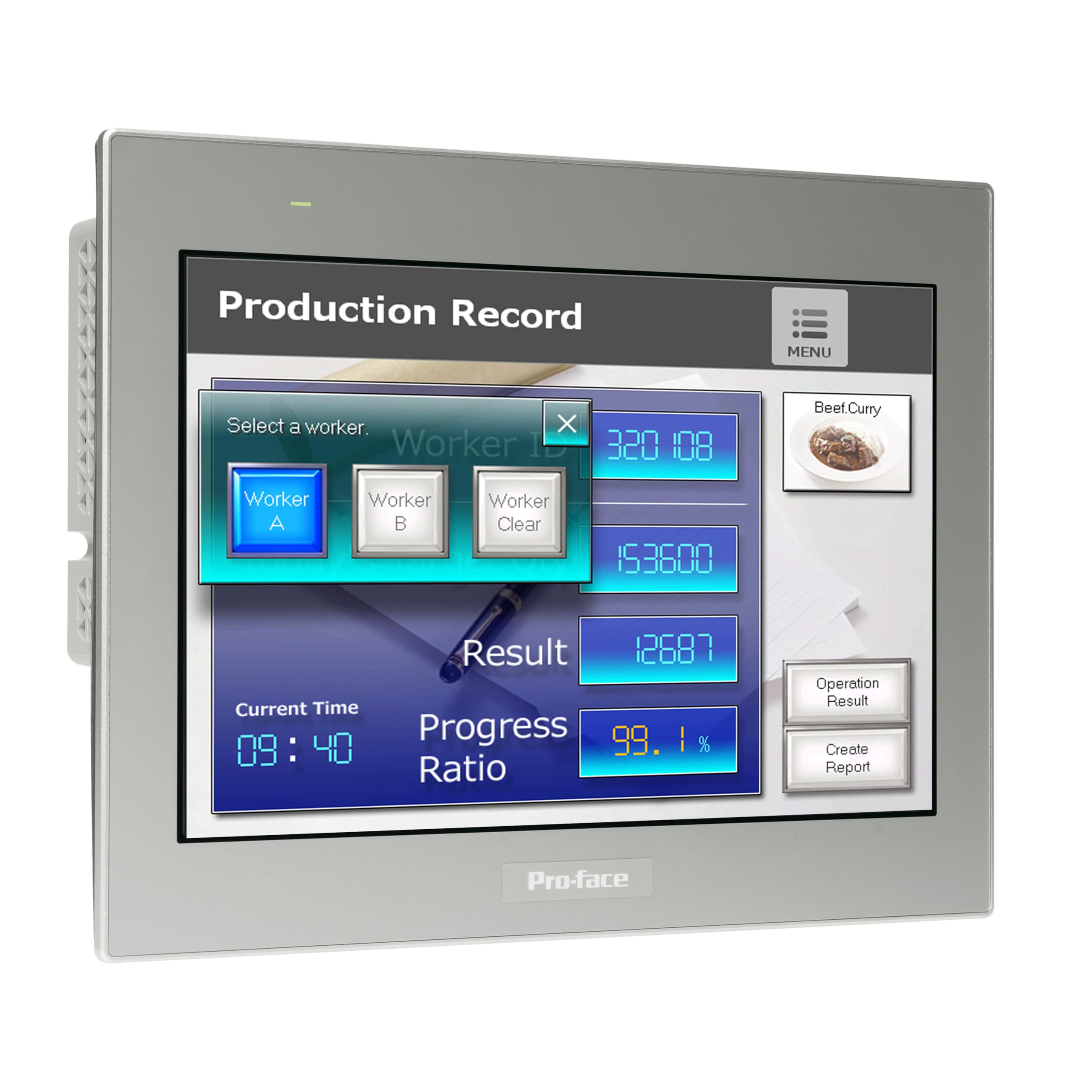 Schneider PFXST6600WADE, Terminale Hmi 12''W Basico GP-Pro Ex (EAN 3606482038707)