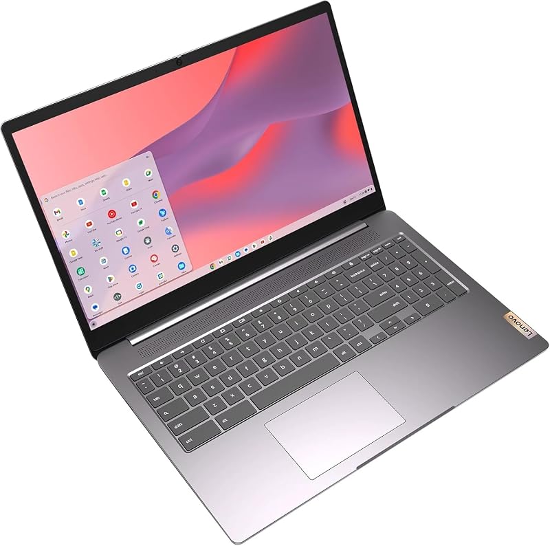 Lenovo IdeaPad 3i Chromebook 15.6" FHD Laptop, Intel Celeron N4500, 4GB Memory, 64GB eMMC, Intel UHD Graphics, Chrome OS, Artic Grey image 2