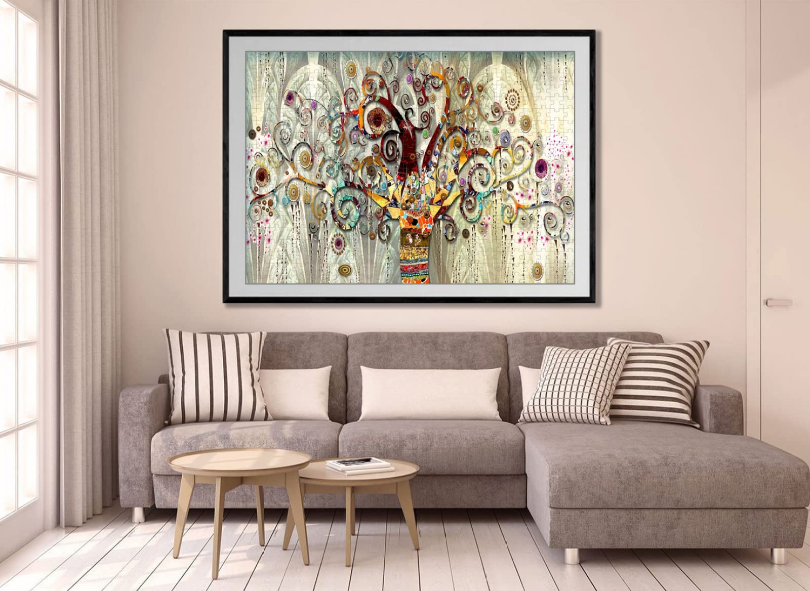 Puzzle per adulti 3000 pezzi Arte albero della vita Puzzle impegnativo e gioco di famiglia Combinazione di puzzle
