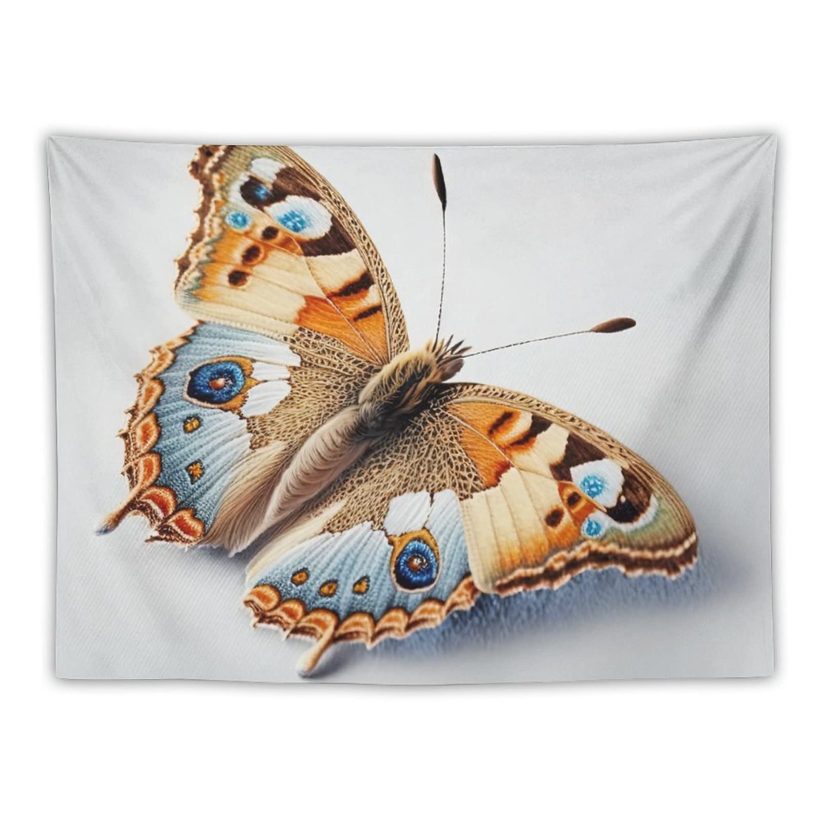 DELIBEST Trippy Butterfly Tapestry Psychedelic Tapestry Butterfly Tapestries Wall Art for Bedroom Living Room Decor 30"x40"