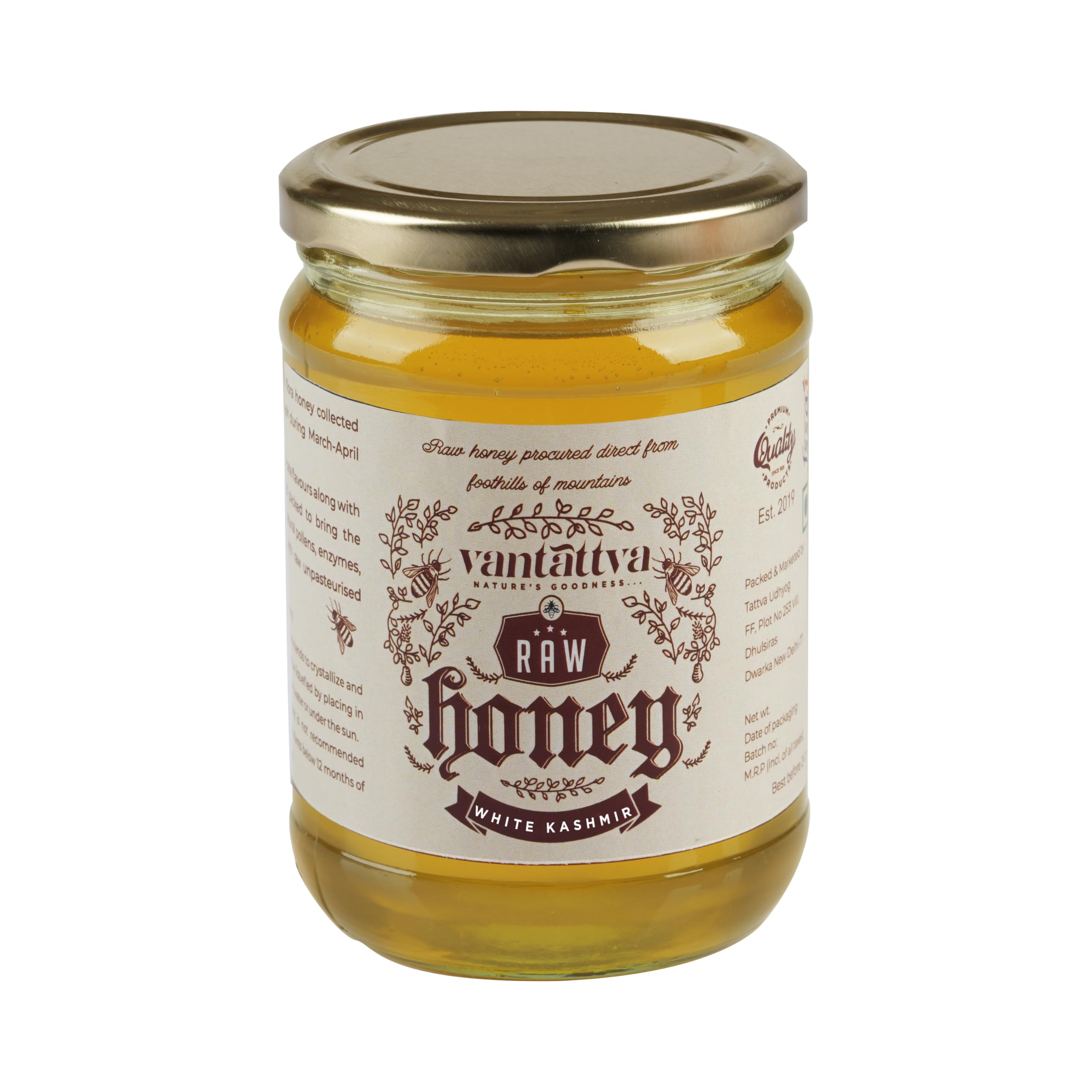 VANTATTVA-NATURES GOODNESS... Kashmir White Honey 700 gm (B0CQLWQT7P) Amazon Price History, Amazon Price Tracker