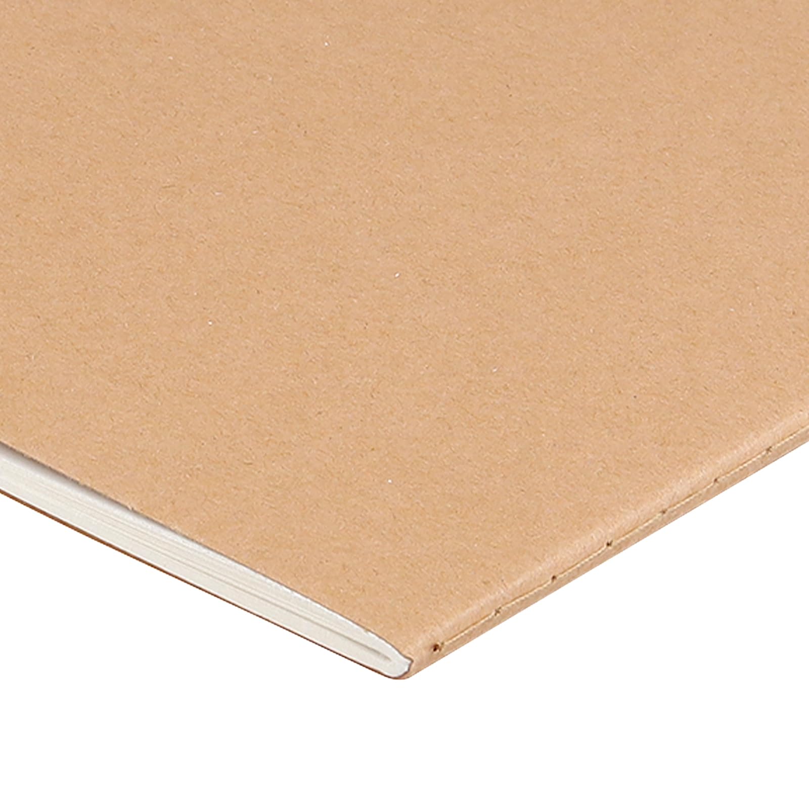 60 taccuini A5 bianchi, 36 fogli/72 pagine, colore marrone, copertina per appunti, formato A5, 80 g/mq, per ufficio e scuola, 14 x 20,3 cm