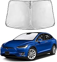 Vista 128 de EcoNour Parasol para parabrisas de camiones con bolsillo de almacenamiento Parasol reflectante de material 240T para protección contra rayos UV