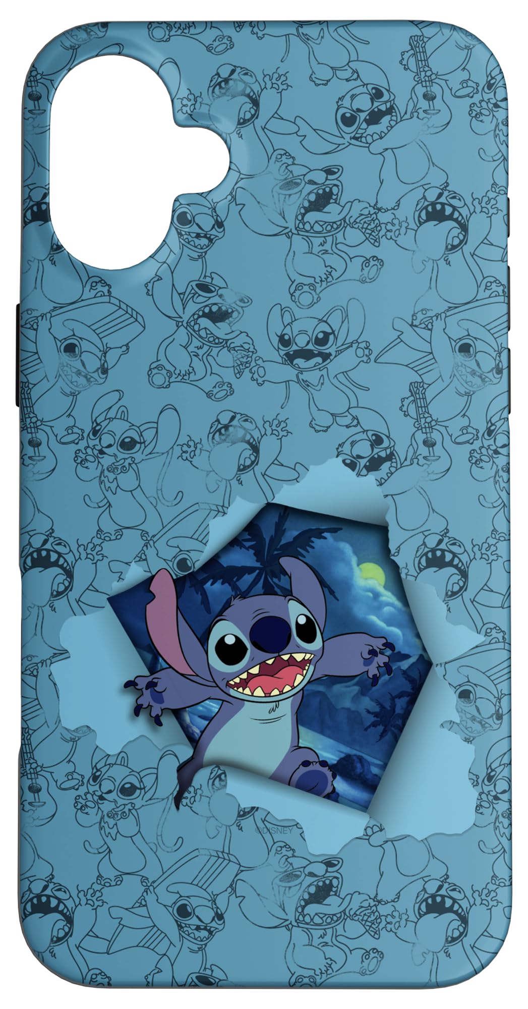 iPhone 16 Plus Disney Lilo & Stitch Tropical Breakout featuring Angel Case