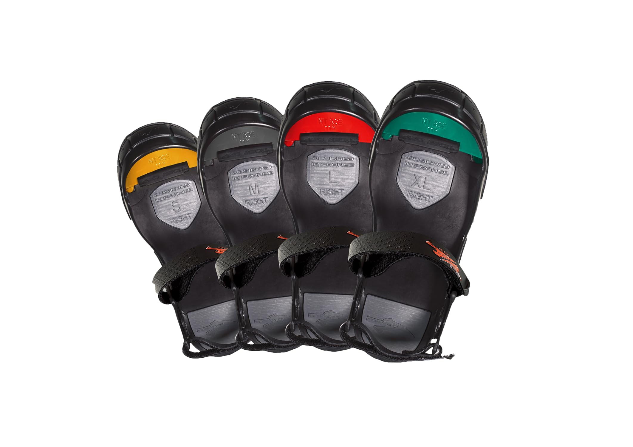 Tiger-Grip EASY MAX overschoen, grijs Medium (37-42), antislip