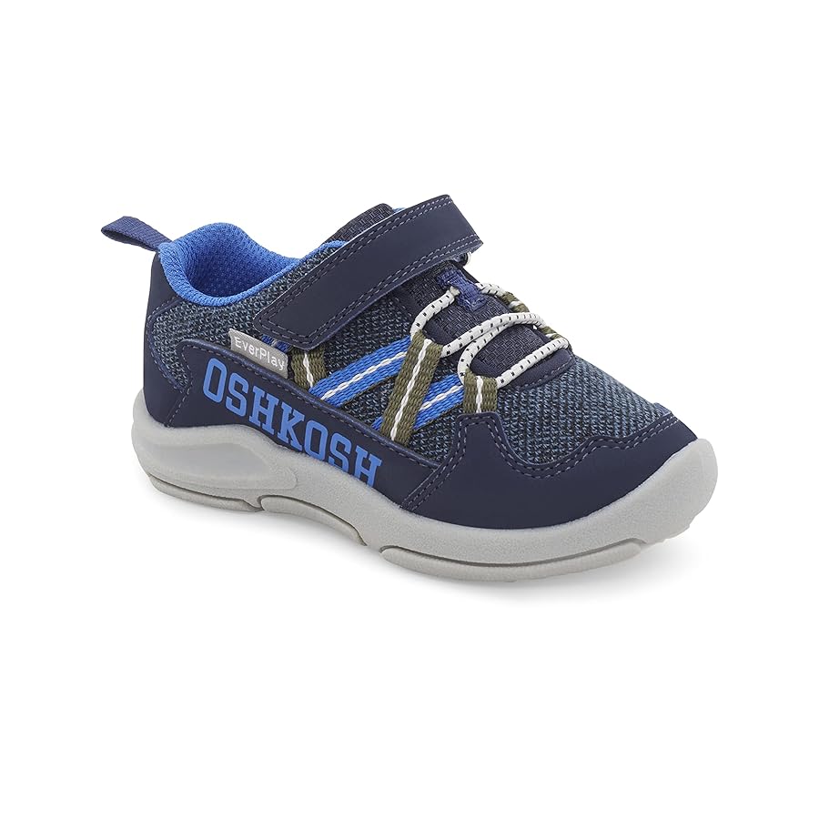 Amazon.com | OshKosh B'Gosh Boy's Loopy Sneaker, Blue, 4