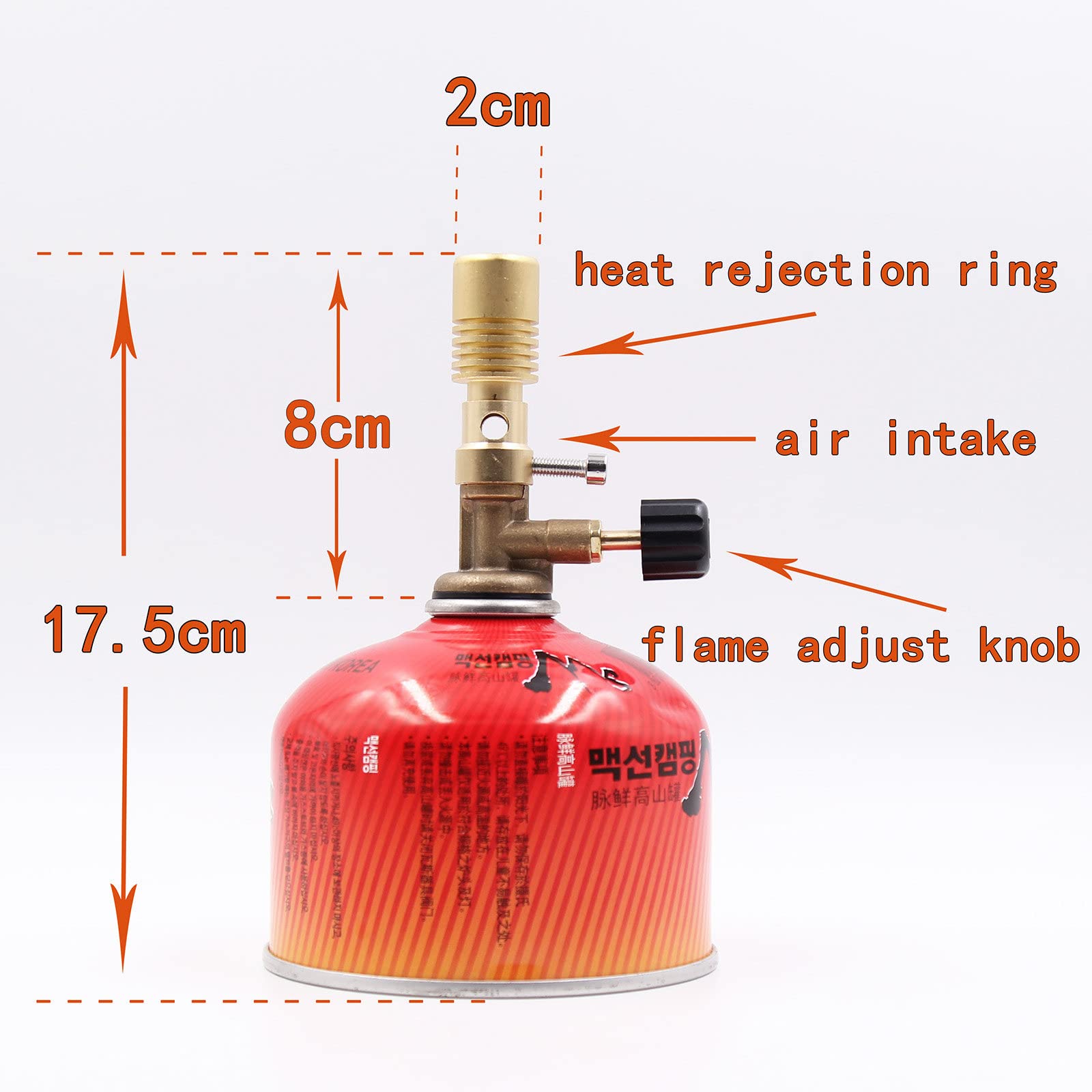 Inserto Bruciatore Per Saldatura Butano Bruciatore Bruciatore Bunsen - Foto 6