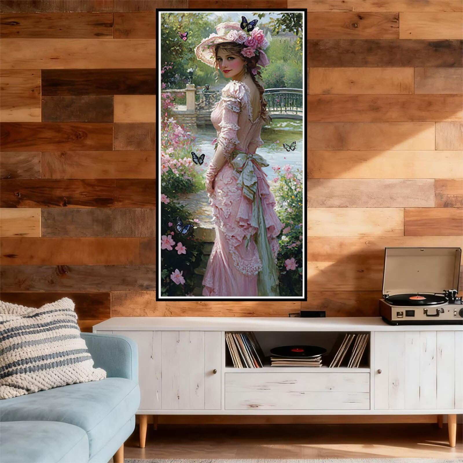 Kobiety Diamentowe Malowanie Motyl Diament Malarstwo Pełny Zestaw DIY Koraliki 5D Hobby Kreatywne Dorosłe Rhinestone Haft krzyżykowy Diament Haft, do dekoracji świątecznych 50 x 150 cm J-374