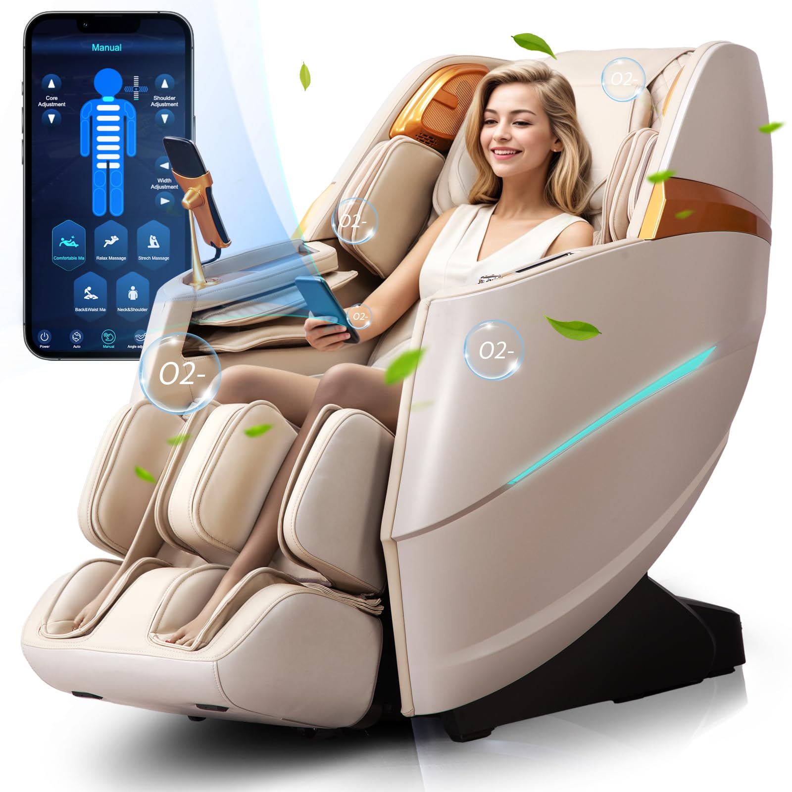 HealthRelife HR606 4D Massage Chair