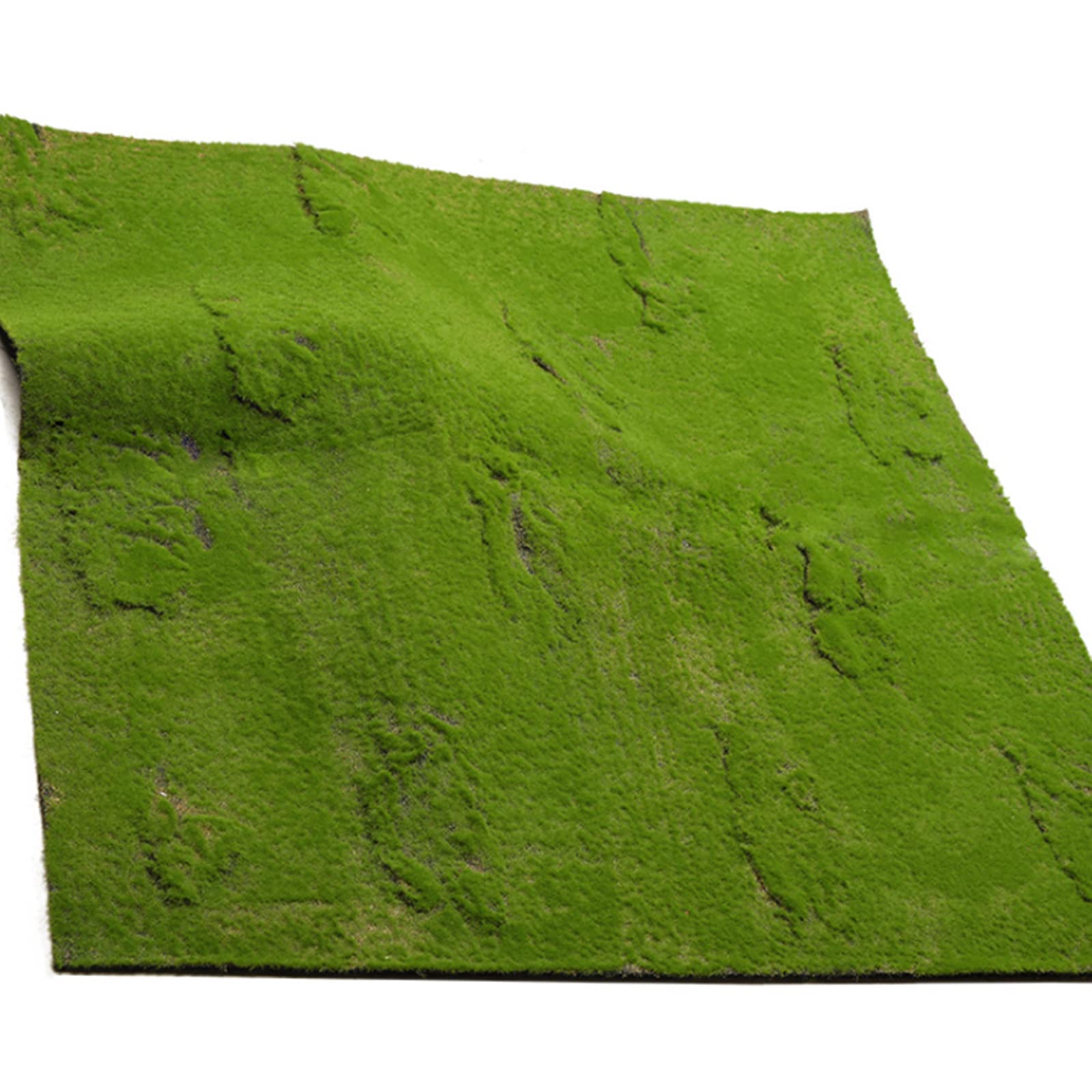 Künstliche Moosmatte, Kunstmoos Grasmatte, Kunstrasen Rasenteppich für Hausgarten, Terrasse, DIY Deko, Gefälschte Moos,Green