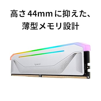 Amazon.co.jp: Apacer DDR5-6400 デスクトップPC用メモリ 16GB×2
