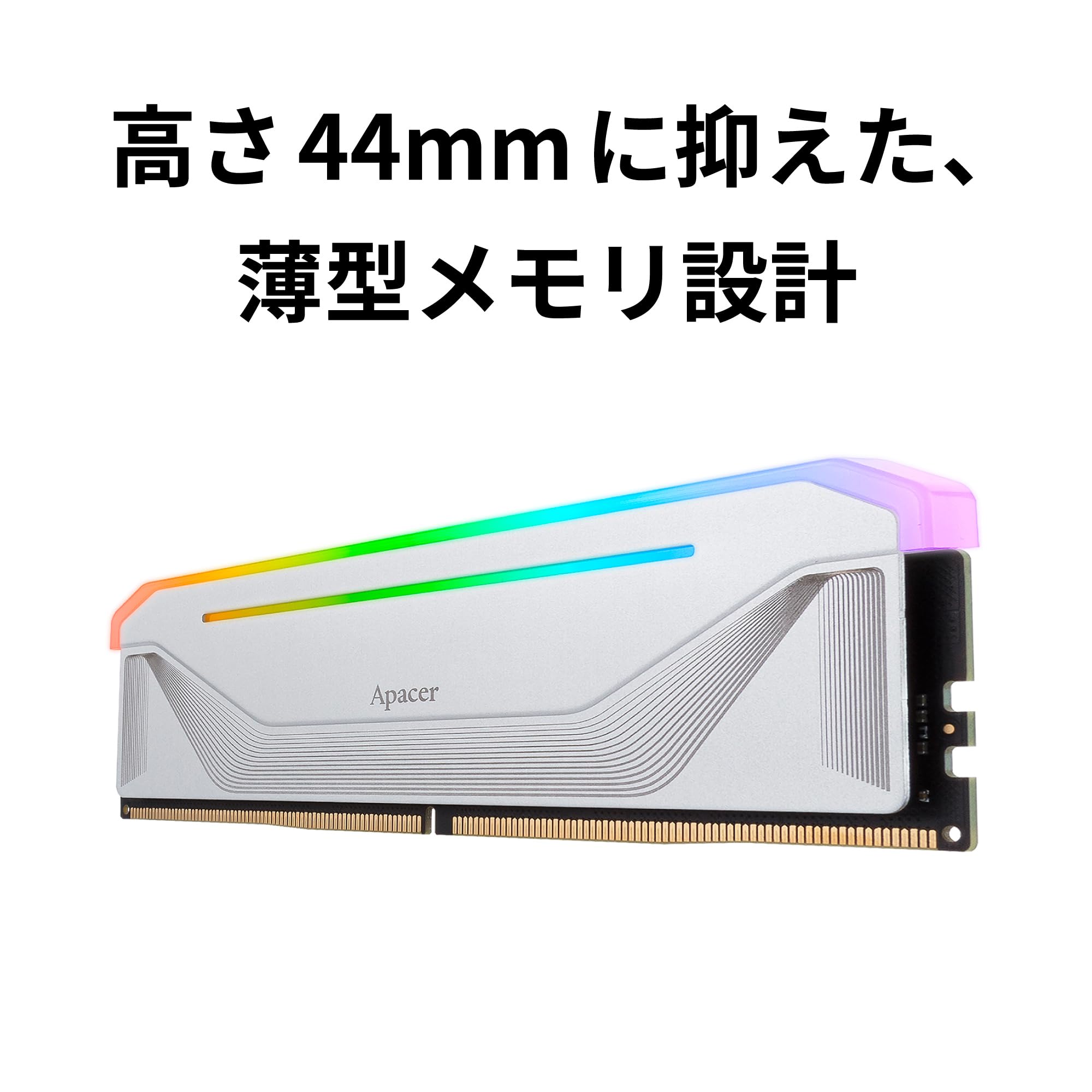 Amazon.co.jp: Apacer DDR5-6000 デスクトップPC用メモリ 32GB×2