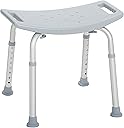 Drive Medical Bathroom Safety Shower Tub Bench Chair, Aluminum, Color: White