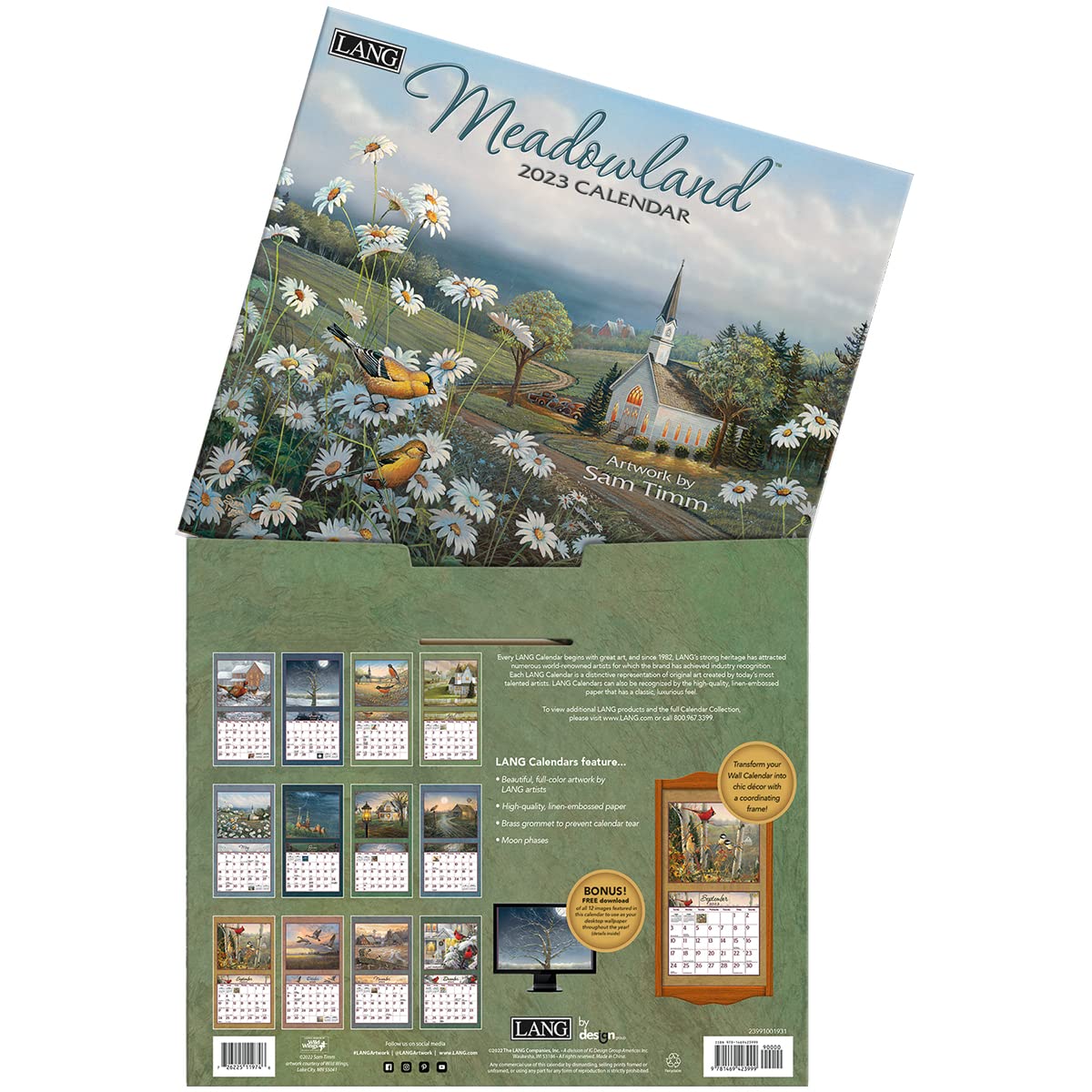 LANG Meadowland 2024 Wandkalender (24991001931
