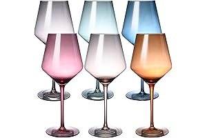 Multicolor Wine Glasses: Vibrant Elegance for Unforgettable Occasions