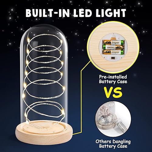 Miniatura 7 de Manualidades de luz nocturna de unicornio para niños, manualidades de bricolaje para niñas de 4 a 6 y 6 a 8 años, lindos juguetes de unicornio y