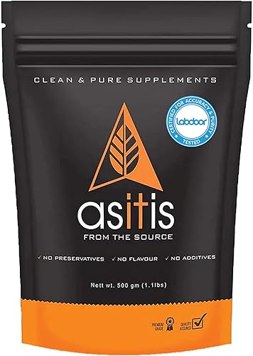 AS-IT-IS Nutrition Monohidrato de creatina 100 gm3.5 onzas Certificado Labdoor de Estados Unidos para precisión y pureza Sin gluten sin