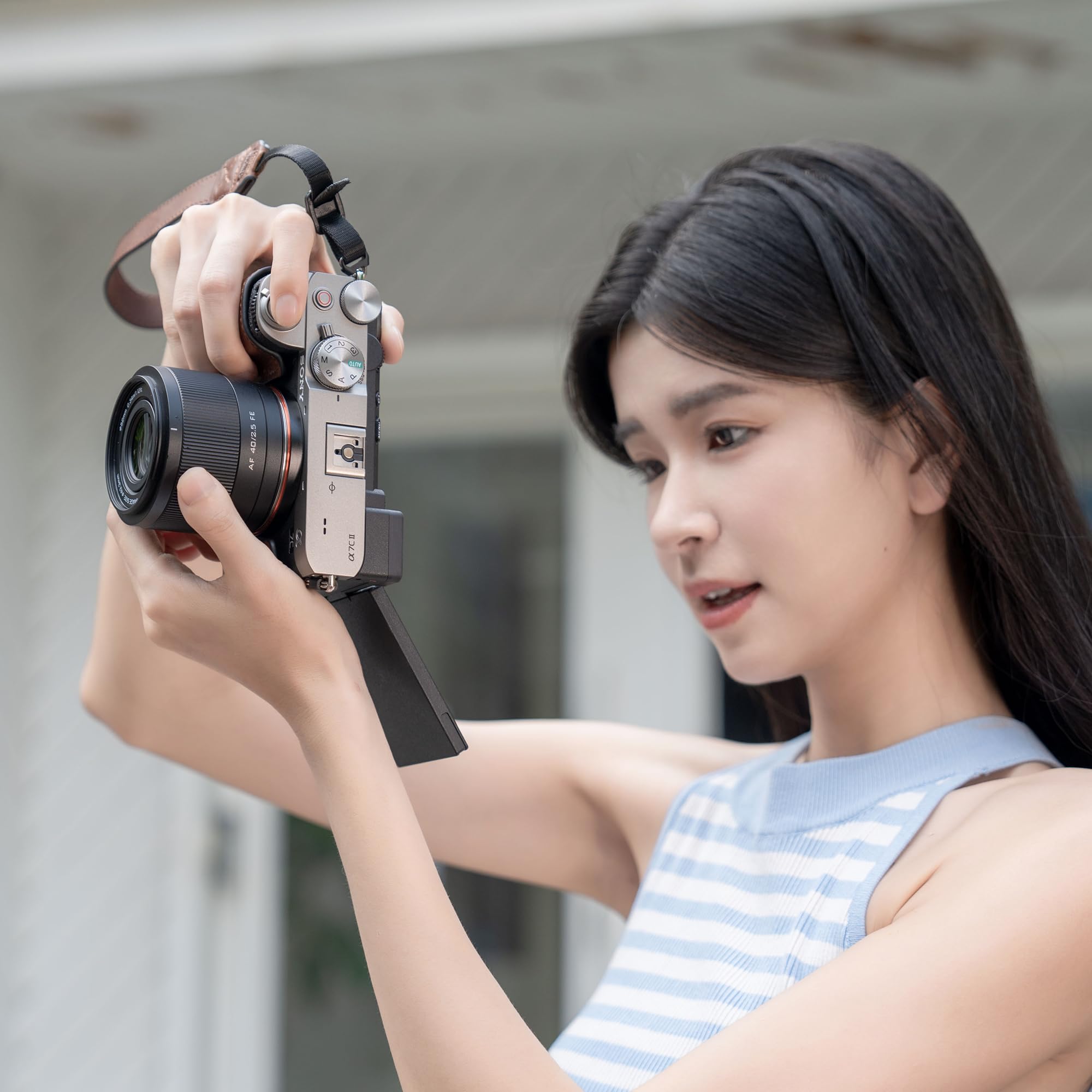 Amazon.co.jp: VILTROX AF 40mm F2.5 FE Air Sony Eマウント用 フル