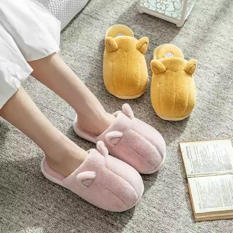 Cat Paw Slippers, Non-slip Plush Fuzzy House Shoes with Cute Paw Prints, 3D Cartoon Cat Paw Slippers for Women2