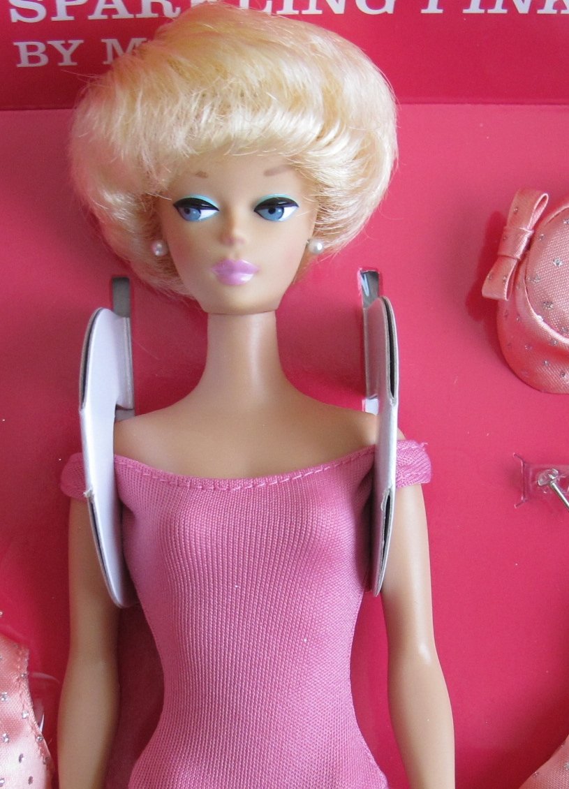 Amazon.co.jp: 50th Anniversary BARBIE SPARKLING PINK DOLL Gift Set