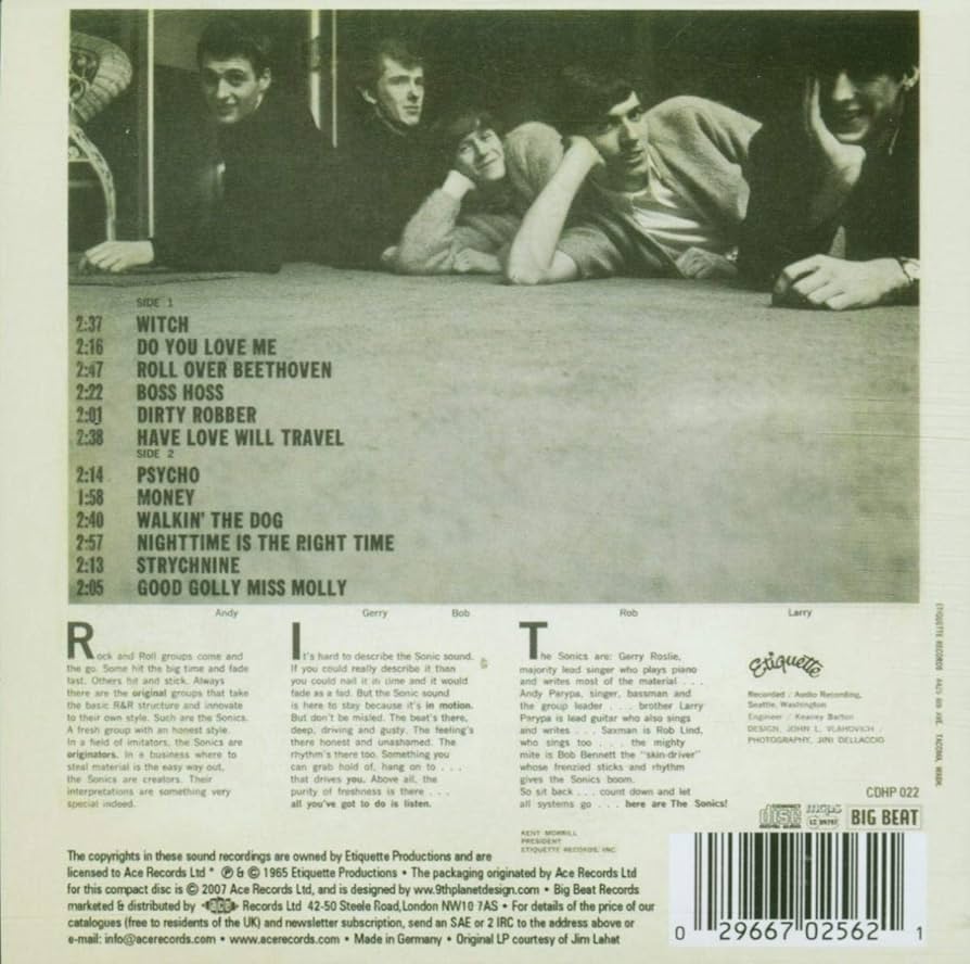 Amazon.co.jp: Here Are The Sonics!!!: ミュージック