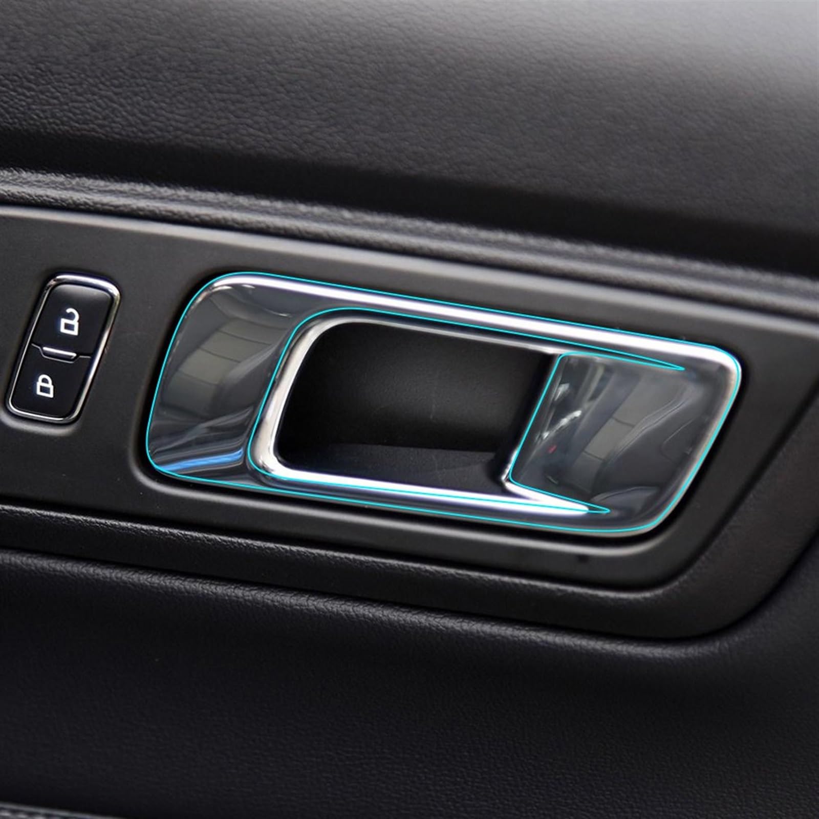 Autoschutzfolie Auto Styling Center Konsole Innen Abdeckung Trim Transparente Schutz Film Aufkleber Für Ford Für Mustang 2015-2017 2016 Zubehör(Full Set)
