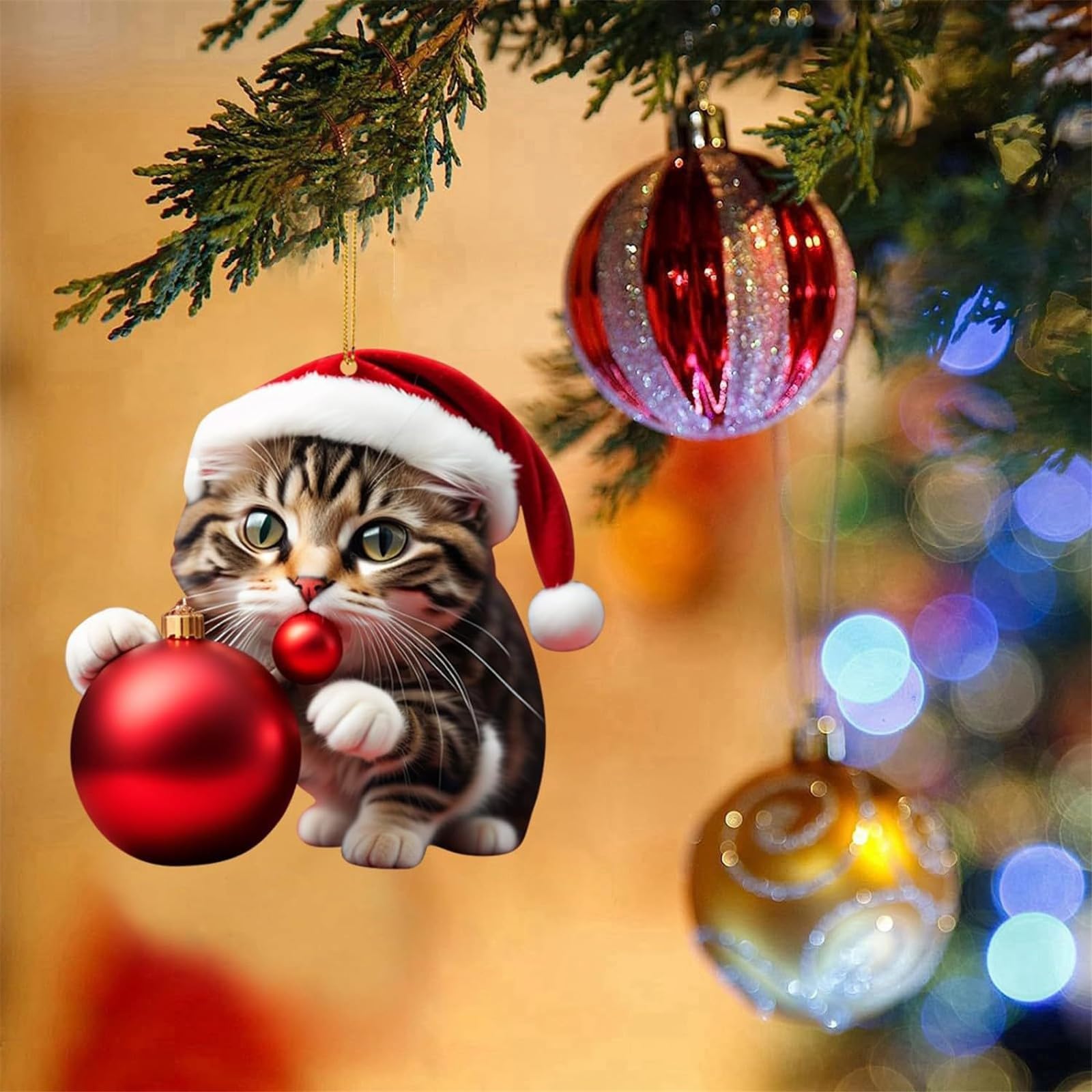 アスティエ クリスマス オーナメント 捨て猫 アスティエのクリスマスオーナメント : ちりめん戯縫