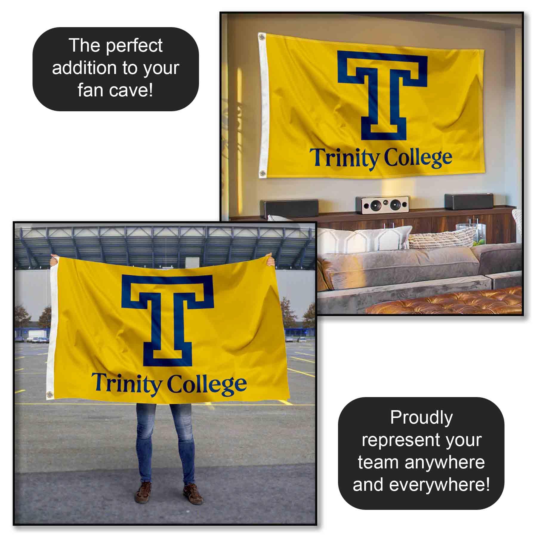 特大 USA カレッジ TRINITY 1985 フラッグ バナー タペストリー Amazon.com: College Flags and Banners Company: Trinity College
