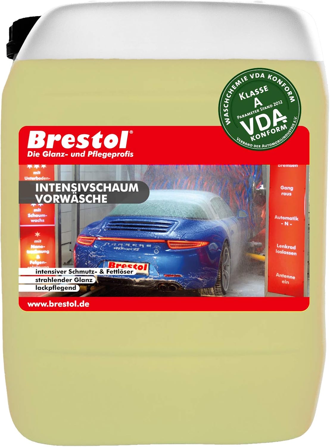 Brestol Car Wash Mülheimer Straße Bergisch Gladbach Brestol Intensivschaum Vorwäsche 25 Liter Konzentrat - Vorreinigung in