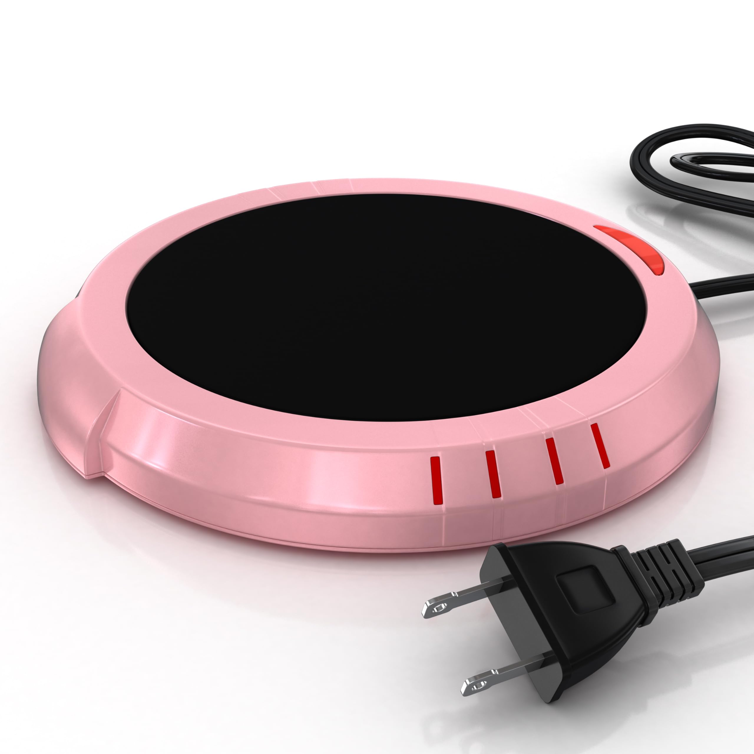 Large Candle Warmer Plate Safely Releases Scents Without a Flame - Used as Candle Jar Warmer, Coffee Warmer, Mug Warmer, Cup Warmer, Tea Warmer Desk