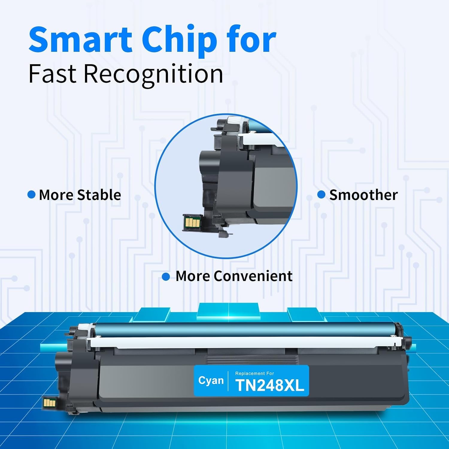 MYCARTRIDGE TN248XL Compatibile con Brother TN-248XL TN248 per Brother DCP-L3560CDW MFC-L3760CDW MFC-L3740CDWE HL-L3220CWE DCP-L3520CDWE per TN-248CMYK TN-248VAL 5 Pack