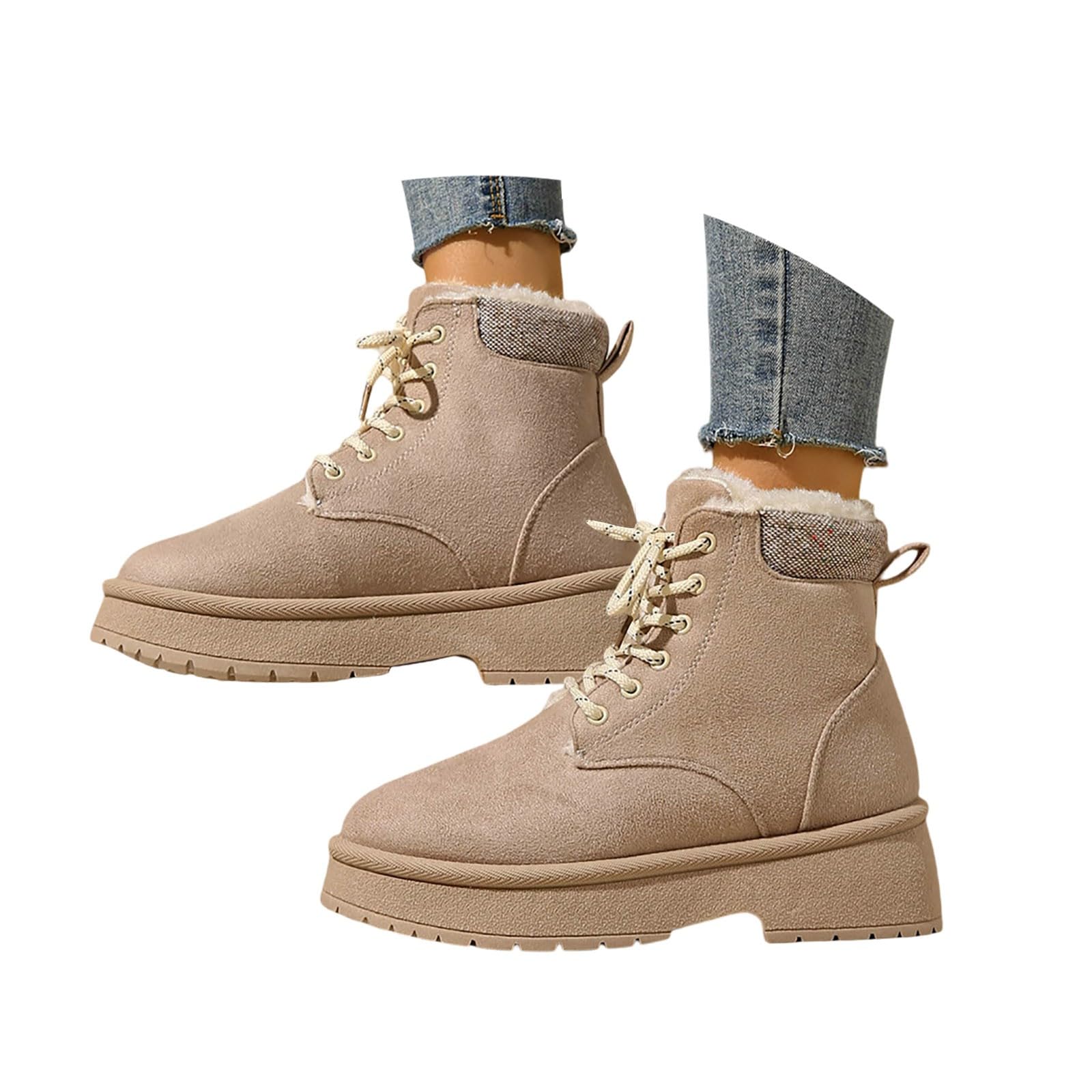 Apres Ski Femme Bottes De Neige Hiver Boots Bottine Imperméable Chaussures Après Grand Froid Botte Pour Chaussure Randonnée D'hiver Bottines Fourrées Glacia Barefoot Botas Snow Raquette Apres-Ski