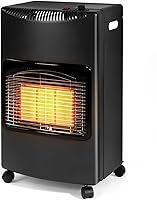 Gsmhoat 18,000 BTU Foldable Propane Patio Heater - Portable Outdoor Gas Heater with Safety Features for Camping, Garage & Backyard