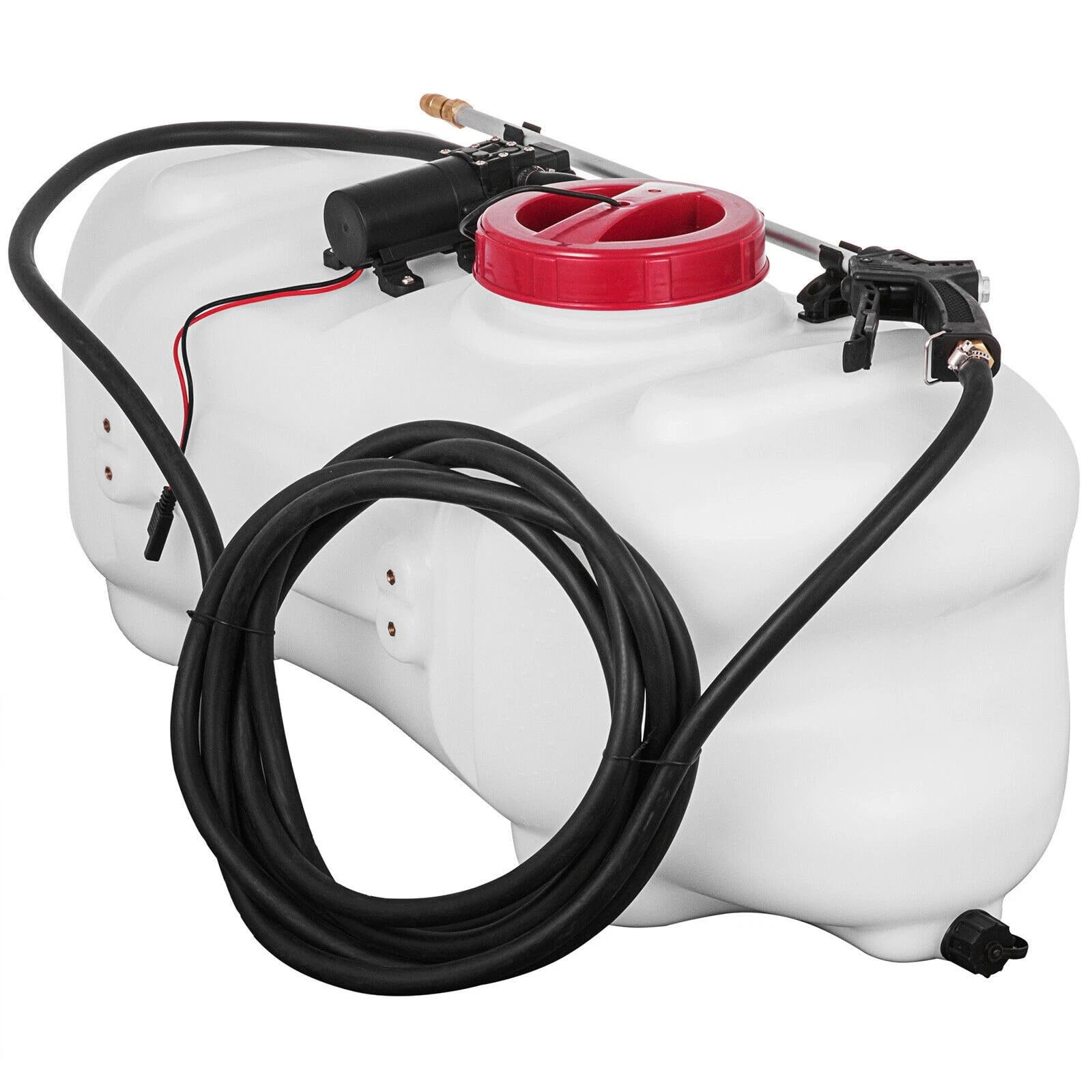Deposito con pulverizador para tratamientos Fertilizantes y fitosanitarios 12V, 100 litros