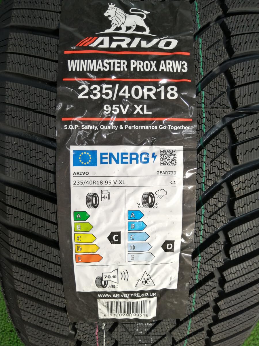 Amazon.co.jp: 235/40R18 95V XL ARIVO ARW3 スタッドレスタイヤ 4本