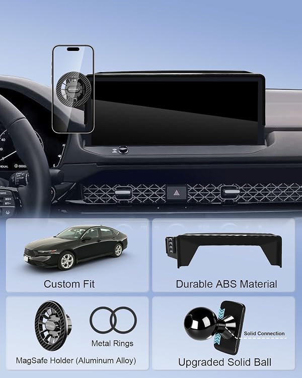 SKYLOTEC Magnetic Phone Holder for Honda Accord 11th Gen 2023-2026 by SKYLOTEC - Used condition - Image 3