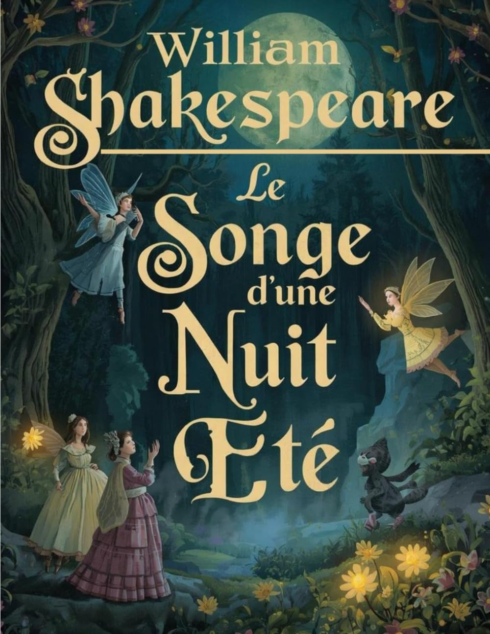 Le Songe d'une Nuit d'été (Édition en français): Une comédie romantique et magique de Shakespeare