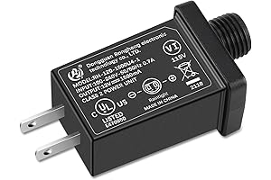 Replacement Yard Inflatable Adapter - 1A Transformer US Plug