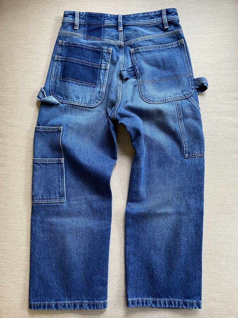 Amazon.co.jp | MM6 メゾンマルジェラ ペインターデニム ハイライズド