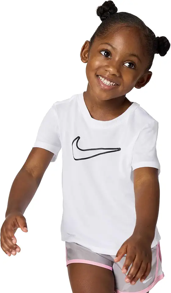 Nike Nike Girls' One Fitted Dri-Fit Short-Sleeve Top